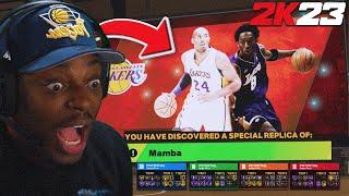 How to create BOTH MAMBA Kobe Replica NBA 2k23 Builds Best Guard Builds