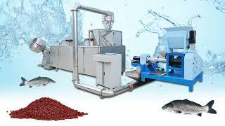 Low-Cost Fish Food Pellet Machine and Floating Fish Feed Production Operation Process