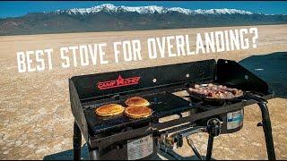 The best camp stove for overlanding — Camp Chef Explorer 2 Burner Review.