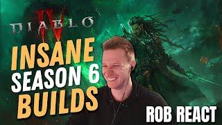 The Most Insane Builds To Play In Diablo 4 Season 6 Rob React