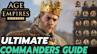 Age of Empires mobile - ultimate hero  Commander guide  Tips & tricks