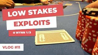 Returning to the Low Stakes  13 NLH at Wynn  Poker Vlog 11