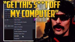 Doc Tries to Play H1Z1 again It Ends BADLY  DrDisrespect Funny & Best moments