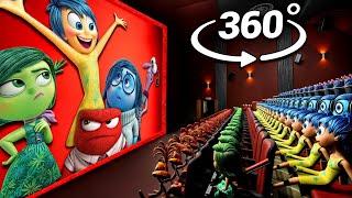 Inside Out 2 360° - CINEMA HALL  4K VR 360 Video  All EMOTIONS EDITION 