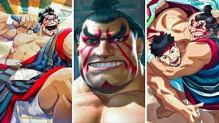 Street Fighter 6 - E. Honda World Tour All Cutscenes Arts & Memories Max lvl + Bond
