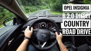 Opel Insignia B 2.0 Diesel 4x4 Sports Tourer - POV Country Road Drive