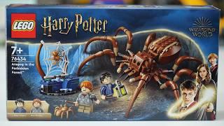 LEGO Harry Potter 76434 Aragog in the Forbidden Forest - LEGO Speed Build Review