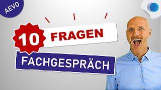 Welche Top 10 Fragen stellen Prüfer im AEVO-Fachgespräch?