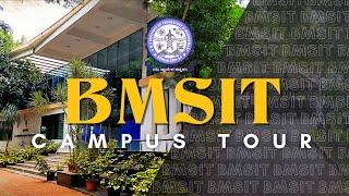 BMSIT - Campus Tour  Blocks  Canteen  Sports  Student Reviews