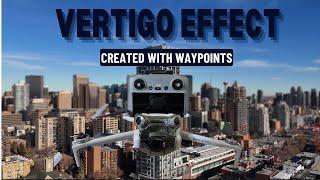 Create a Vertigo Shot Using Waypoints - DJI Mini 4 Pro