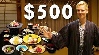 $50 Vs. $500 Ryokan Hotel in Hakone Japan  Kaiseki Dinner & Onsen Experience