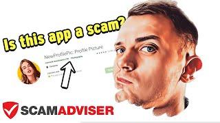 Is the New Profile Pic App safe or scam? Dont use it for FacebookInstagram till you see reviews