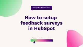 How to setup feedback surveys in HubSpot  HubSpot Help