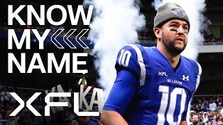 XFL Know My Name - A.J. McCarron St. Louis Battlehawks QB