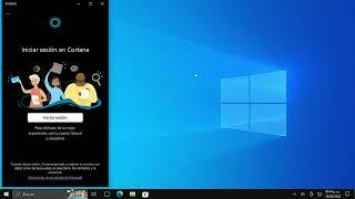 Como habilitar cortana al inicio y en la barra de tareas en Windows 10