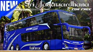 MOD BUSSID TERBARU  FRESH RILIS JETBUS 5 DOUBLE DECKER 168 TRANS