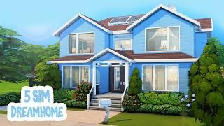 5 Sim Dream Home  The Sims 4 Speed Build
