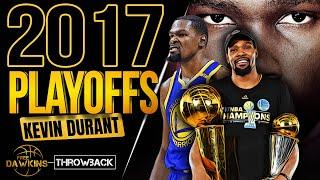 Kevin Durant DOMiNATED The 2017 Playoffs  COMPLETE Highlights   FreeDawkins