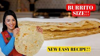 How to make EASY FLOUR TORTILLAS from SCRATCH The BEST Step BY Step Recipe SECRET TIPS + MEAL PREP