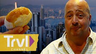 The BEST Street Food in Hong Kong  Bizarre Foods with Andrew Zimmern  Travel Channel