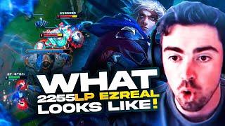 This 2255LP CHINESE Ezreal IS CRAZY... *NEVER MISS Q???*