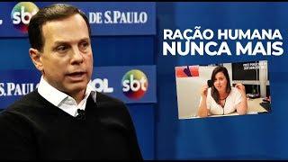 Doria admite que desistiu da ração humana por pressão do PSOL