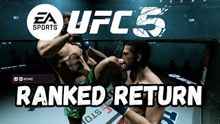 Returning To UFC 5 Ranked Championships...