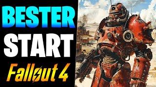 MACHT DAS ZUERST in Fallout 4 - BESTE Waffen Rüstung & Tipps zum Start