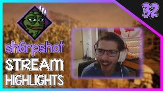 sh6rpshot STREAM HIGHLIGHTS #32 - BANNED ON DBD? KILLER GAMES RAGE & More