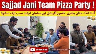 Sajjad Jani Team Pizza Party  Jani Offline with Salman Arshad Official