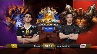 Swidz vs BoarControl - Division A - Hearthstone Grandmasters Europe 2020 Season 1 - Week 5