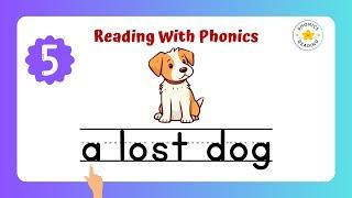 Reading with Phonics  Lesson 5  @phonics_reading