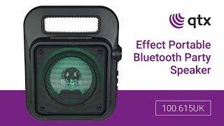 QTX Effect Portable Bluetooth Party Speaker - 100.615UK