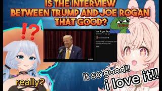 Pippa Suggest Kirsche To Watch Trump Joe Rogan Interview Pippa Love it  Pipkin Pippa Clip