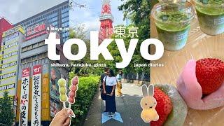 JAPAN VLOG  tokyo what i eat shopping exploring the city shibuya crossing etc