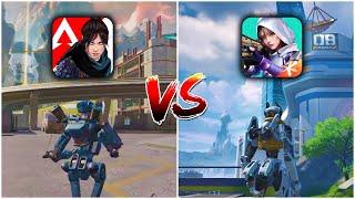 APEX LEGENDS MOBILE VS HIGH ENERGY HEROES Legends Comparison