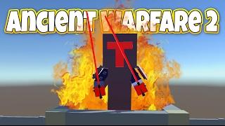 Defeating the Lord of Fire - Lets Play Ancient Warfare 2 Gameplay