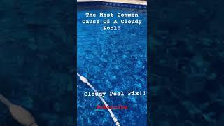 Cloudy Pool Fix - DIY#cloudypool#diypool #cloudypoolfix#regal