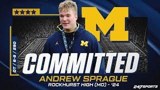 Andrew Sprague is latest recruiting domino Whos next? - Michigan Recruiting Insider