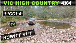 4WD Tracks From Licola To Howitt Hut -  Cracking Storm Rolled In 