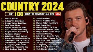 Top Country Songs 2024 - Morgan Wallen Jason Aldean Kane Brown Luke Bryan Luke Combs Lee Brice