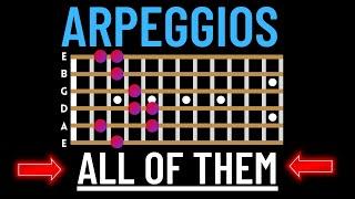 The BEST Way To Learn Arpeggios on Guitar And How To Use Them