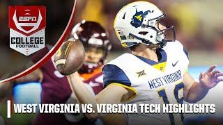 West Virginia Mountaineers vs. Virginia Tech Hokies  Full Game Highlights