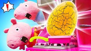 Свинка Пеппа и необычное яйцо Видео для детей про игрушки Свинка Пеппа на русском языке