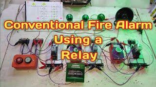 Conventional Fire Alarm Using A Relay Tagalog Basic Motor Control Tutorial