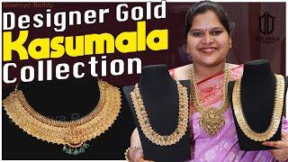 Kasumala collection  kasuperu  kasuharam  Bridal gold Jewellery  Nakshi haram  Telangana Pilla