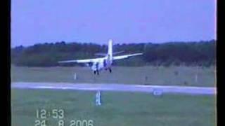 Crazy landing with L-410