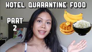 HOTEL QUARANTINE FOOD  AUSTRALIA