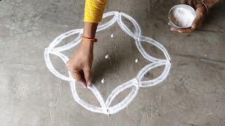 Attractive   easy rangoli designdaily rangoli designs