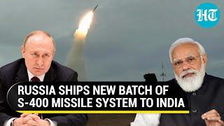 Modi-Putin Bonhomie Russia sends third squadron of S-400 missile system to India  Report